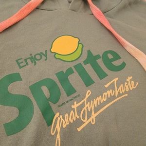 Sweatshirt cropped Sprite Junior Medium